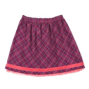 Matilda Jane Women's Medium M Circle Skirt Tinsley Skirt Style 19602B Plaid NWT